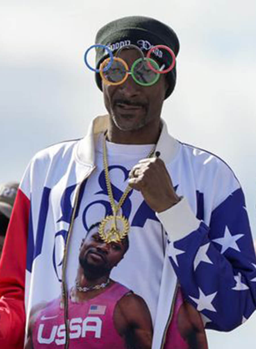 Snoop Dogg Paris Olympics 2024 Bomber Jacket