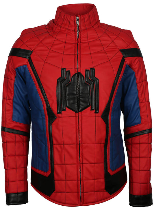 Spiderman No Way Home Men Leather Jacket