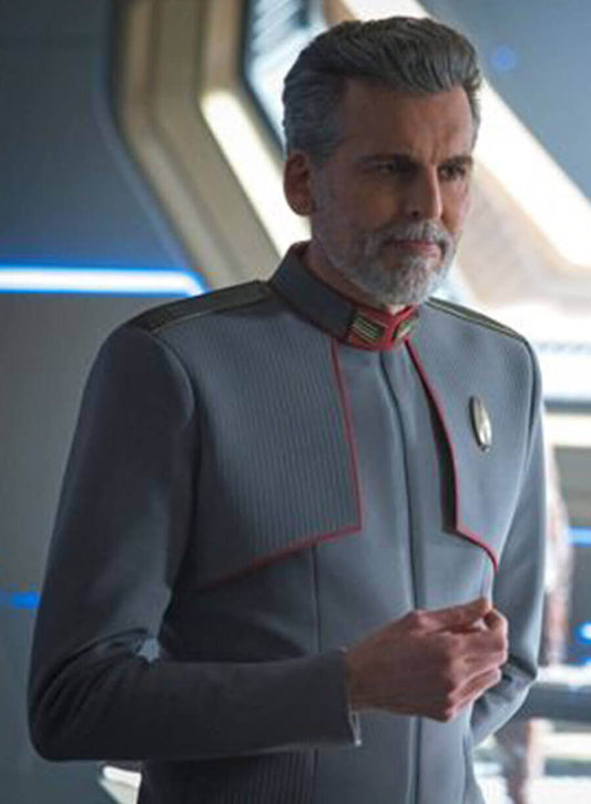 Star Trek Discovery Admiral Charles Vance Grey Jacket