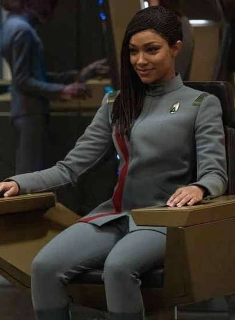 Star Trek Discovery Michael Burnham Grey Jacket