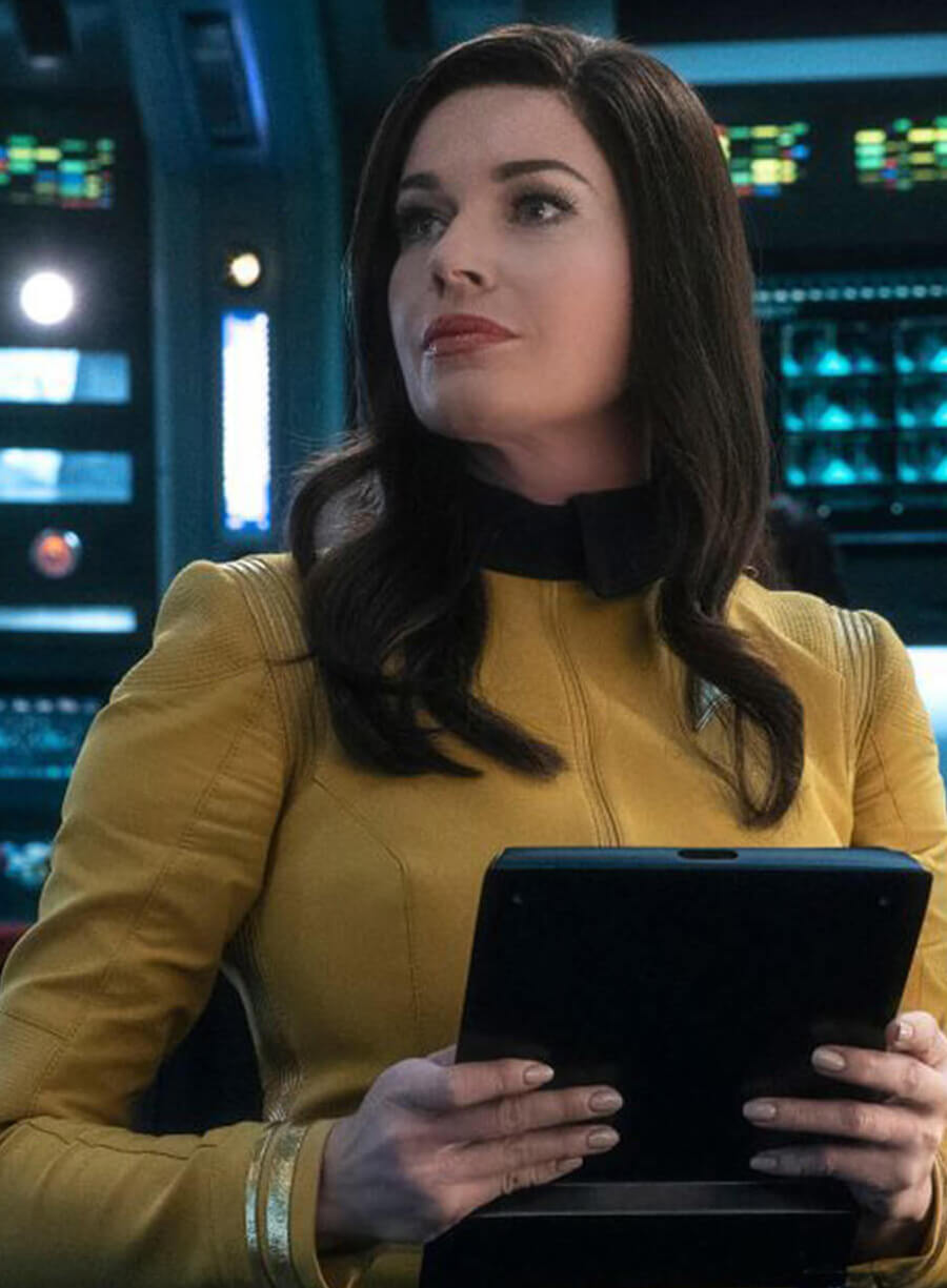 Star Trek Discovery Rebecca Romijn Yellow Jacket