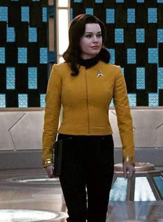 Star Trek Discovery Rebecca Romijn Yellow Jacket