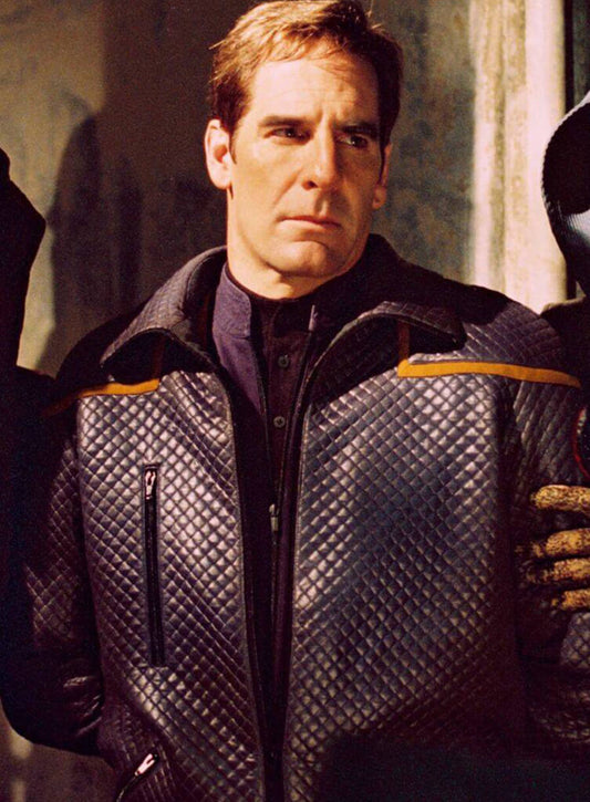 Star Trek Enterprise Jonathan Archer Quilted Leather Jacket