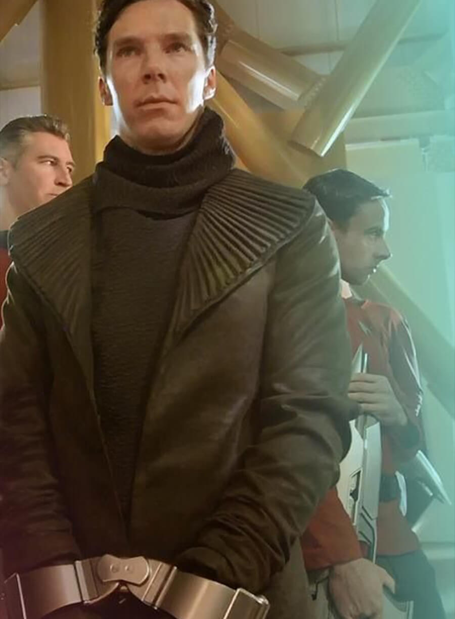 Star Trek Into Darkness Khan Noonien Leather Coat
