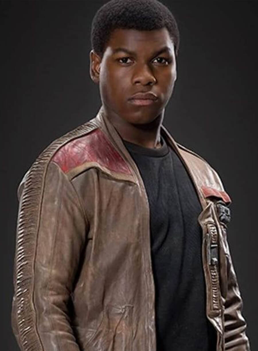 Star Wars: The Force Awakens Finn Leather Jacket