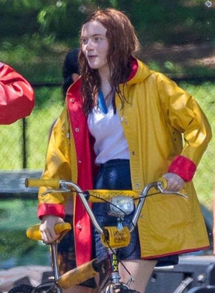 Stranger Things Max Mayfield Yellow PU Leather Coat