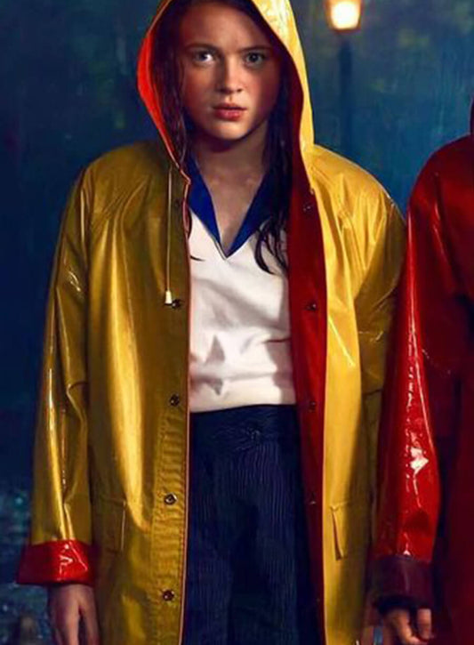 Stranger Things Max Mayfield Yellow PU Leather Coat