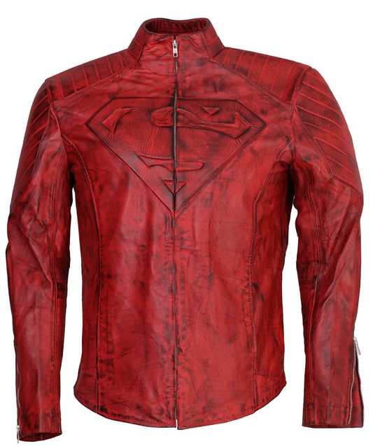 Superman Red Waxed Jacket