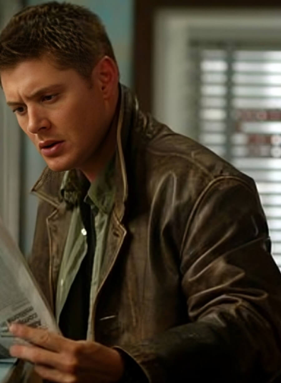 Supernatural Dean Winchester Brown Leather Coat