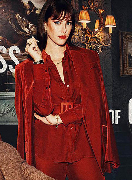 Susie glass Red Blazer