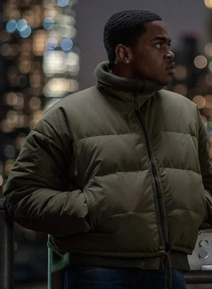 Tariq St Patrick Power Book II Ghost Puffer Jacket