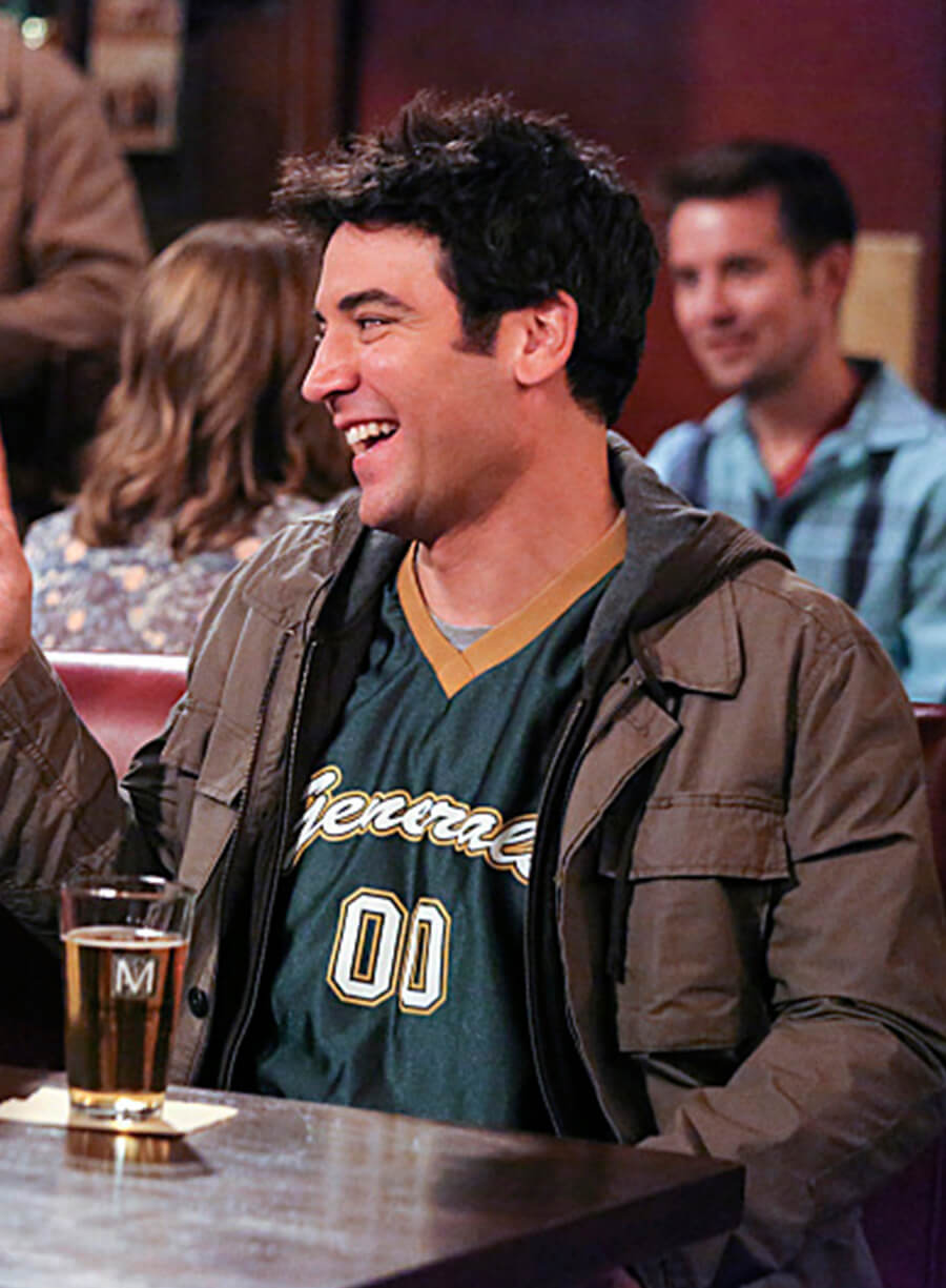 Ted Mosby How I met Your Mother S09 Brown Jacket