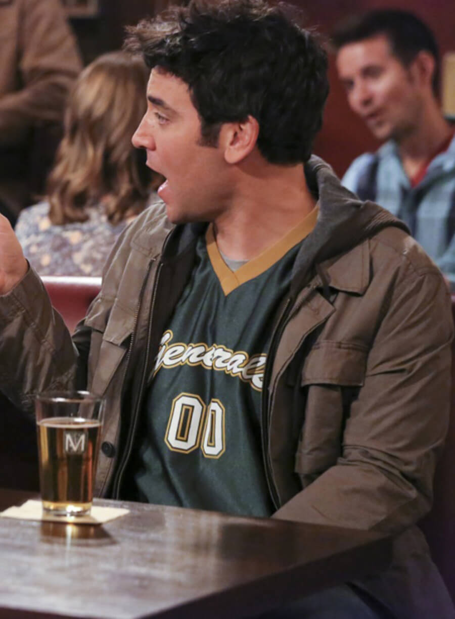 Ted Mosby How I met Your Mother S09 Brown Jacket