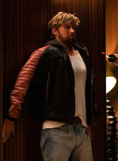 Ryan Gosling Black Leather Jacket