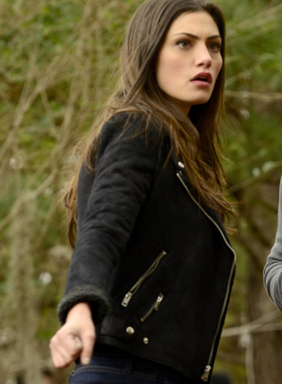 The Originals Hayley Marshall Black Leather Jacket