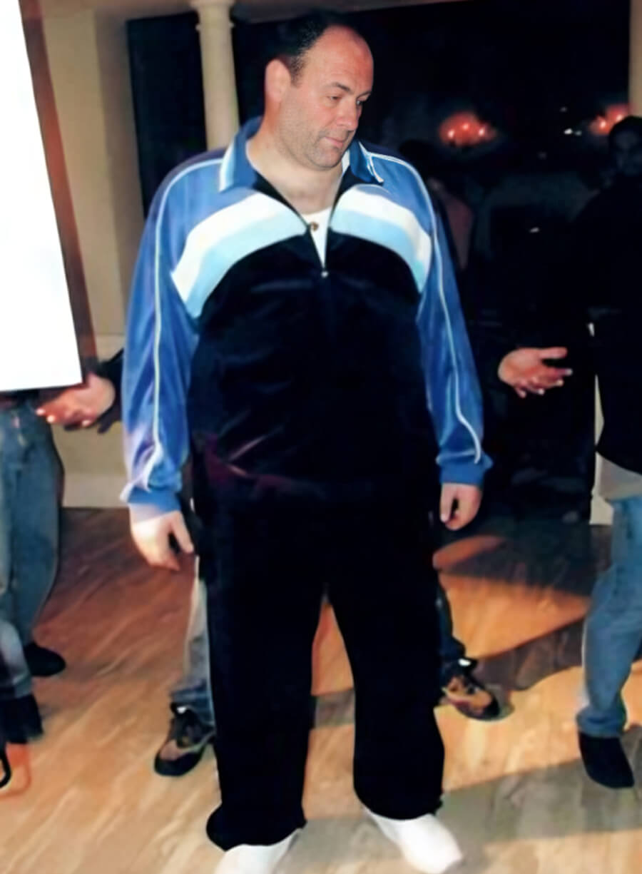 The Sopranos Tony Soprano Velvet Tracksuit