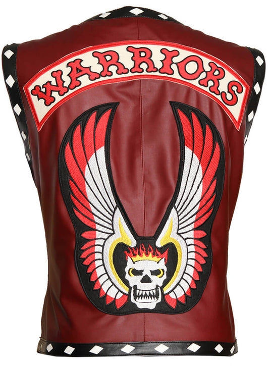The Warriors Leather Vest Men's Costume