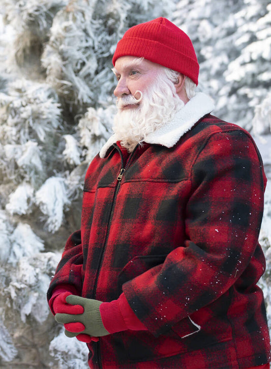 Tim Allen The Santa Clauses Red Wool Jacket