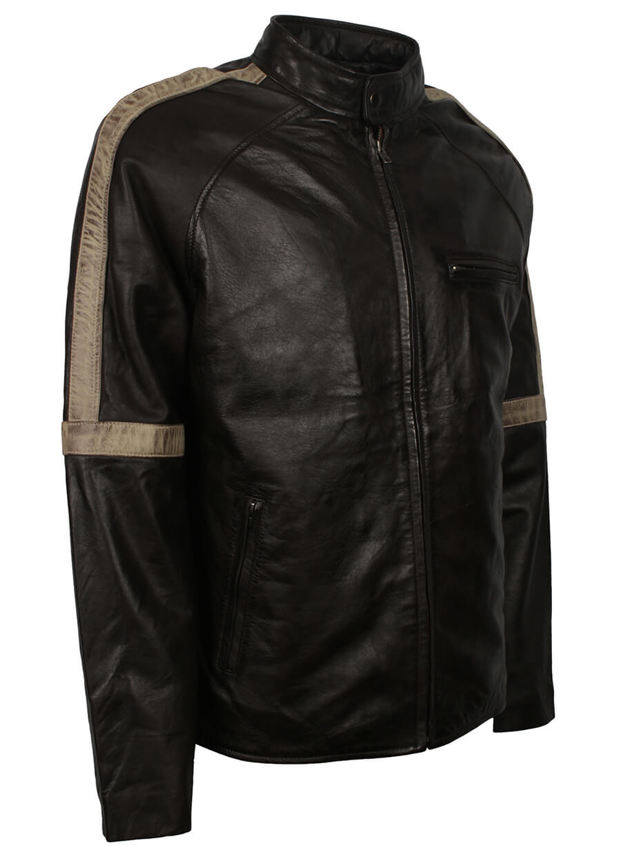Tom Cruise War of the Worlds Brown Leather Jacket