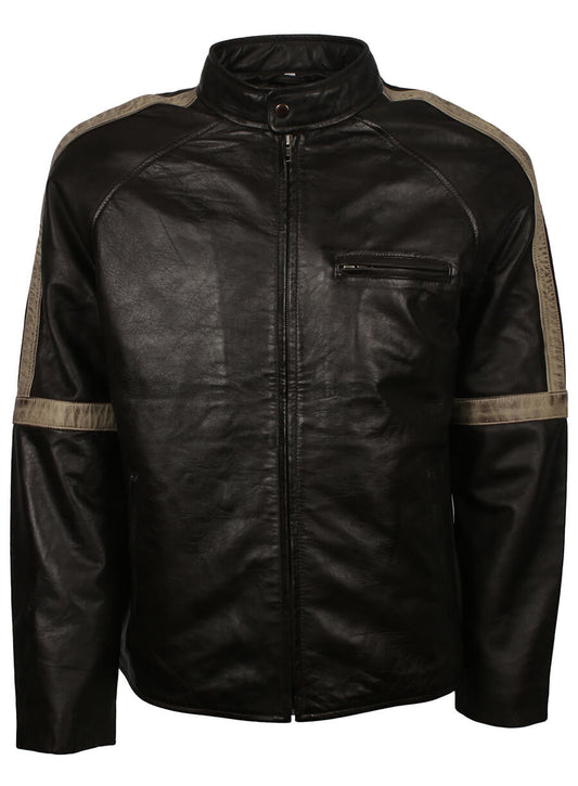 Tom Cruise War of the Worlds Brown Leather Jacket