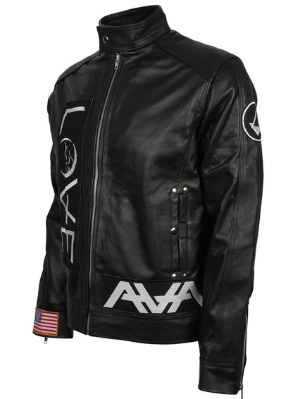 Tom DeLong Angels And Airwaves Love Leather Jacket