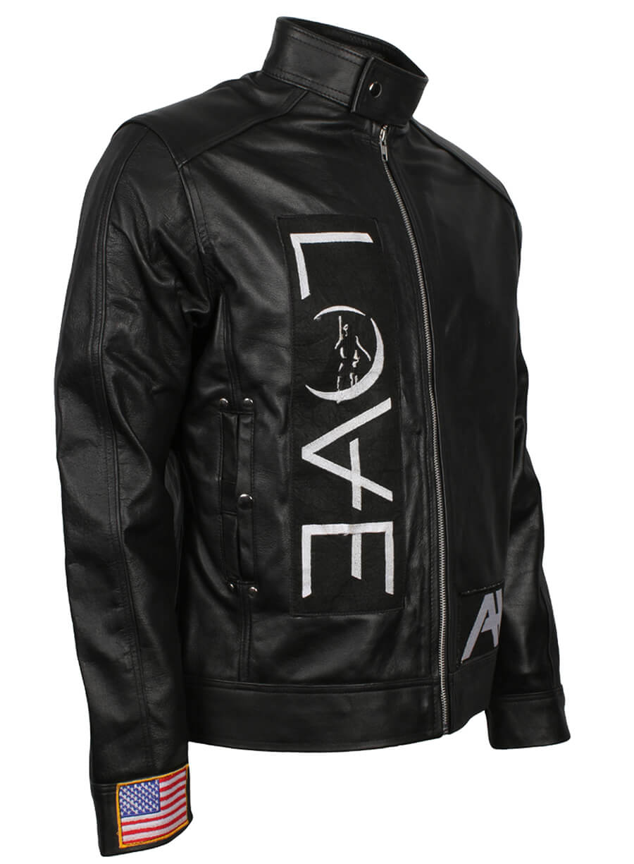Tom DeLong Angels And Airwaves Love Leather Jacket