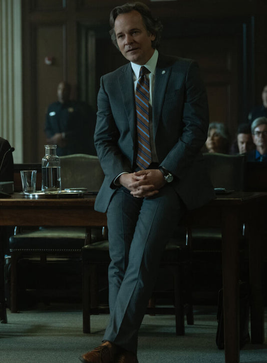 Tommy Molto Presumed Innocent Season 1 Grey Suit