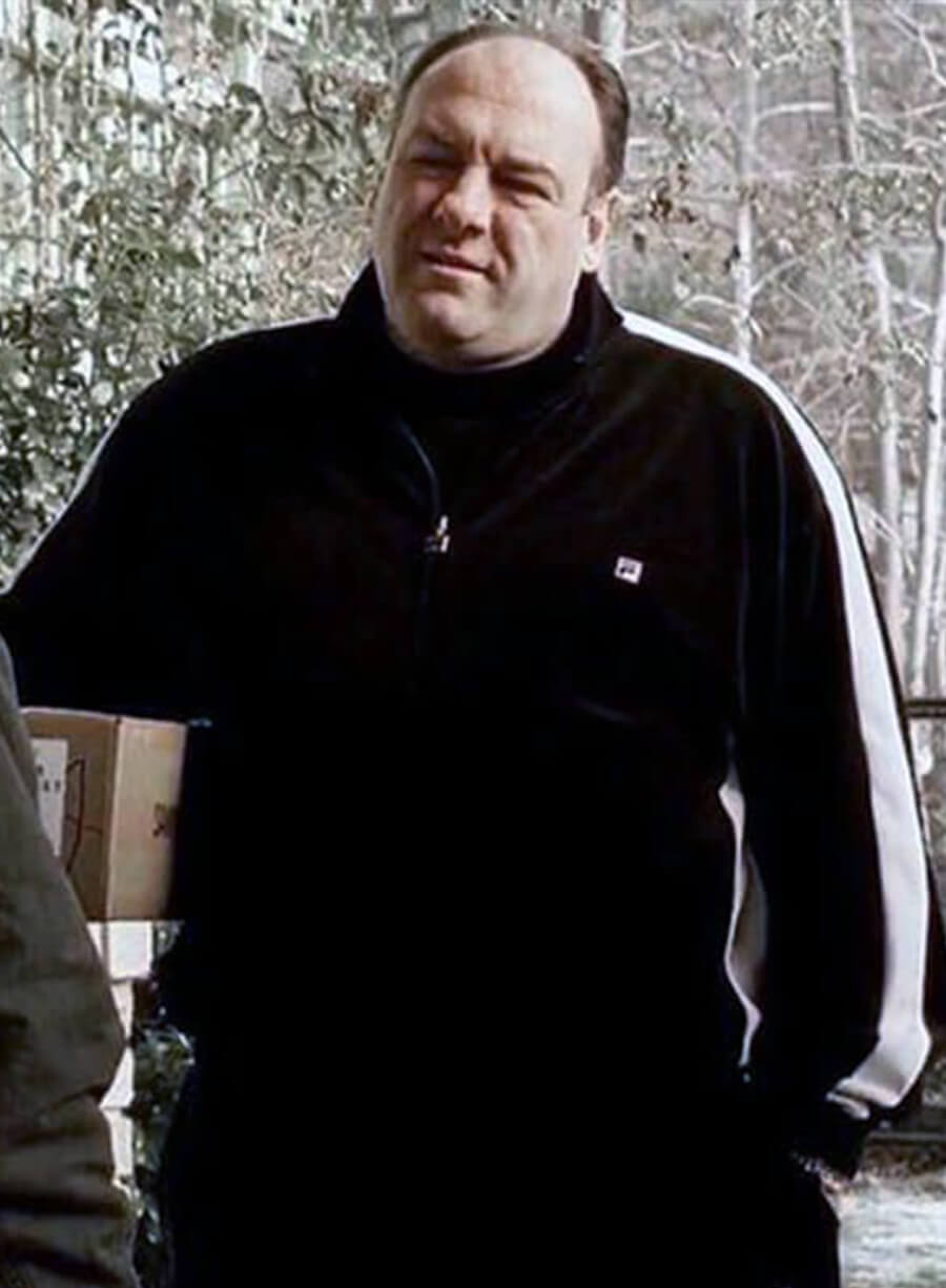 Tony Soprano The Sopranos Black Tracksuit