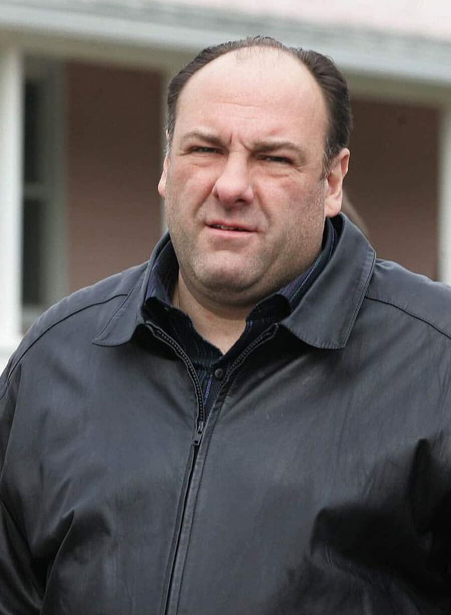Tony Soprano The Sopranos Black Leather Jacket