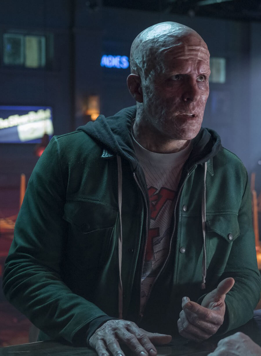 Wade Wilson Deadpool 2 Green Jacket