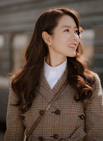 Yoon Se-ri Crash Landing on You Brown Coat